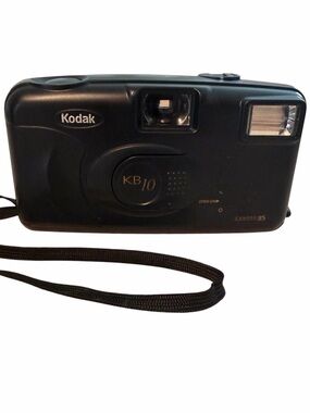 Kodak KB 10 35mm Film Point & Shoot Camera Auto Flash Parts Only Vintage 90s